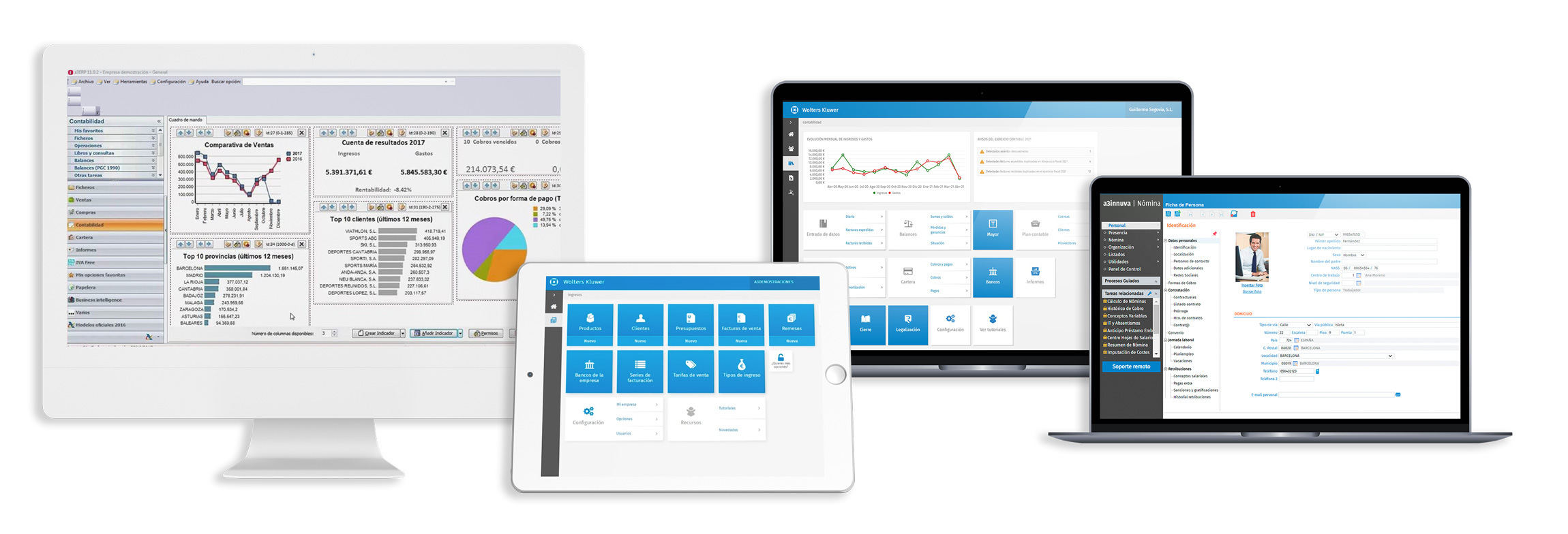 Programa de facturación y contabilidad para empresas de software y tecnología